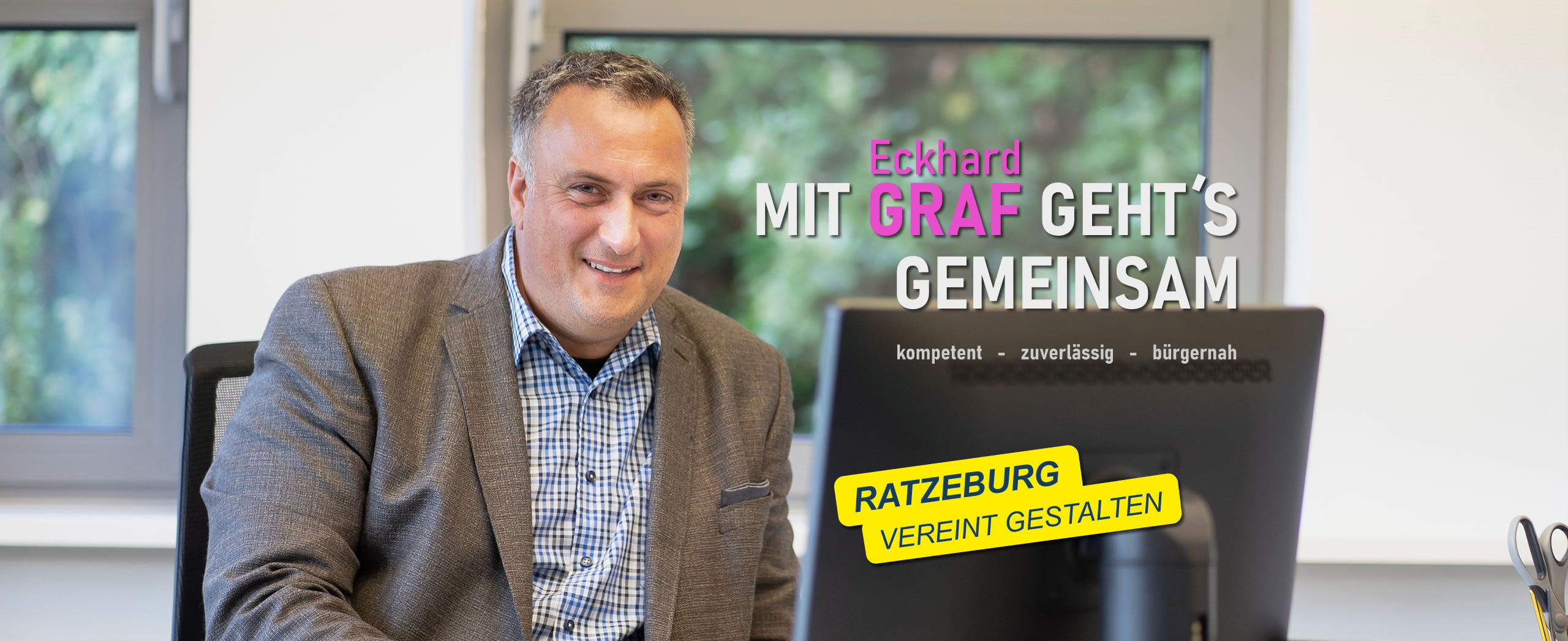 Bürgermeisterkandidat Ratzeburg Eckhard Graf Bürgermeisterwahl